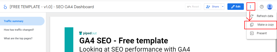 copy button